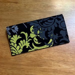 Vera Bradley Checkbook Cover Wallet Baroque